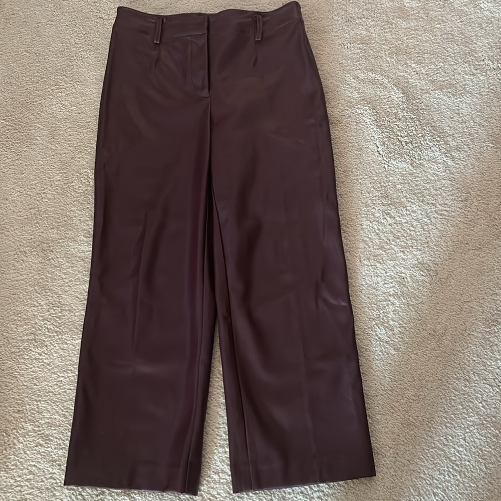 Ann Taylor faux leather pants - Picture 11 of 15